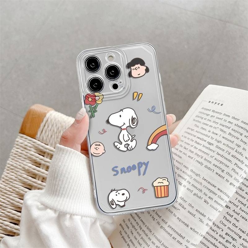 Snoopy Clear iPhone Case