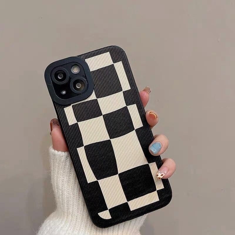 checkerboard iPhone case