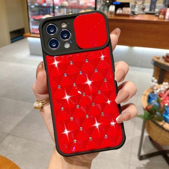 red camera protection iPhone case
