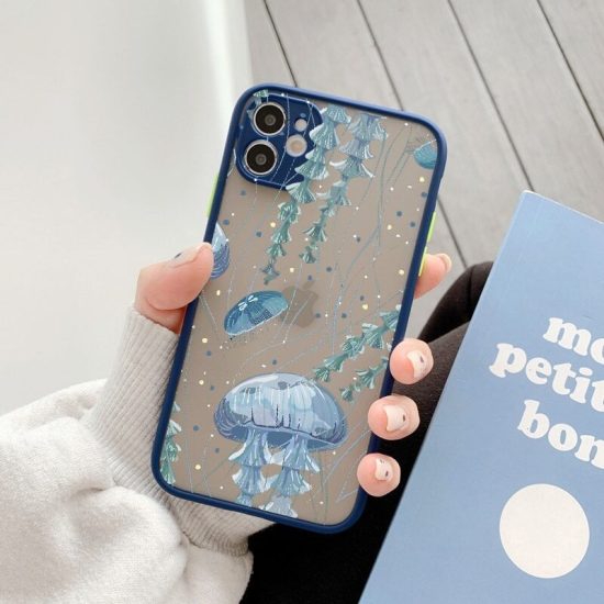 Cute Cartoon Jellyfishes Phone Case