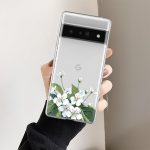 Flower Clear Google Pixel Case