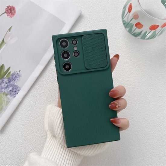 Green Silicone samsung case