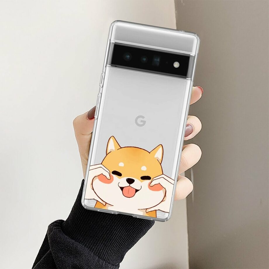 Kawaii Shiba Inu google pixel case