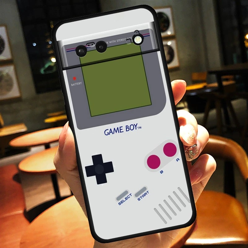 Øjeblik Endelig velstand Retro Gameboy Games Phone Case for Google Pixel 7 6 Pro 5