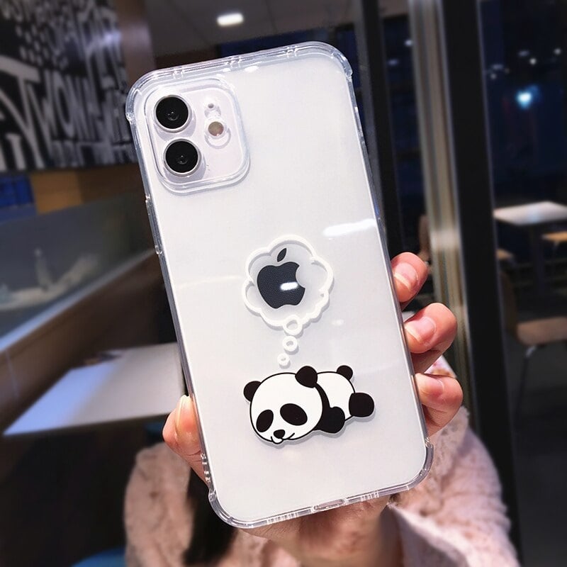 Sleeping Panda iPhone Case