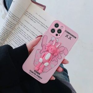 3D Bunny Girl Kaws Trendy Brand iPhone Case