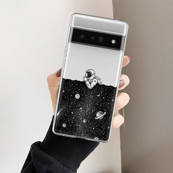 Black and White Astronaut Case