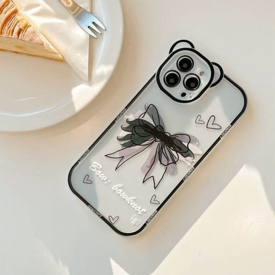Cute Bear Ear iPhone case