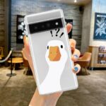 Cute Cartoon Duck Google Pixel Phone Case 1 (2)