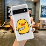 Cute Cartoon Duck Google Pixel Phone Case 1 (5)