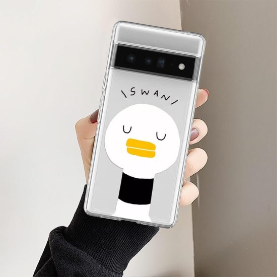 Cute Cartoon Duck Pixel Phone Case