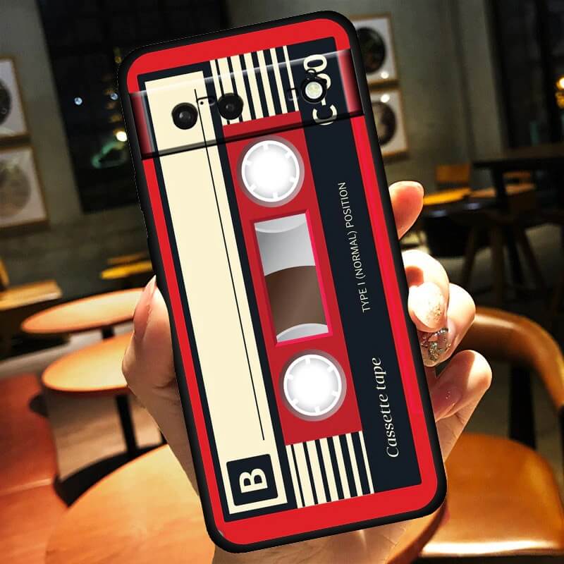 Red Cassette Phone Case