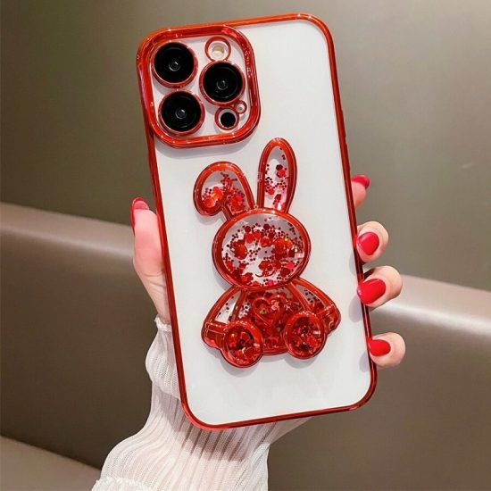 Red rabbit phone case cover