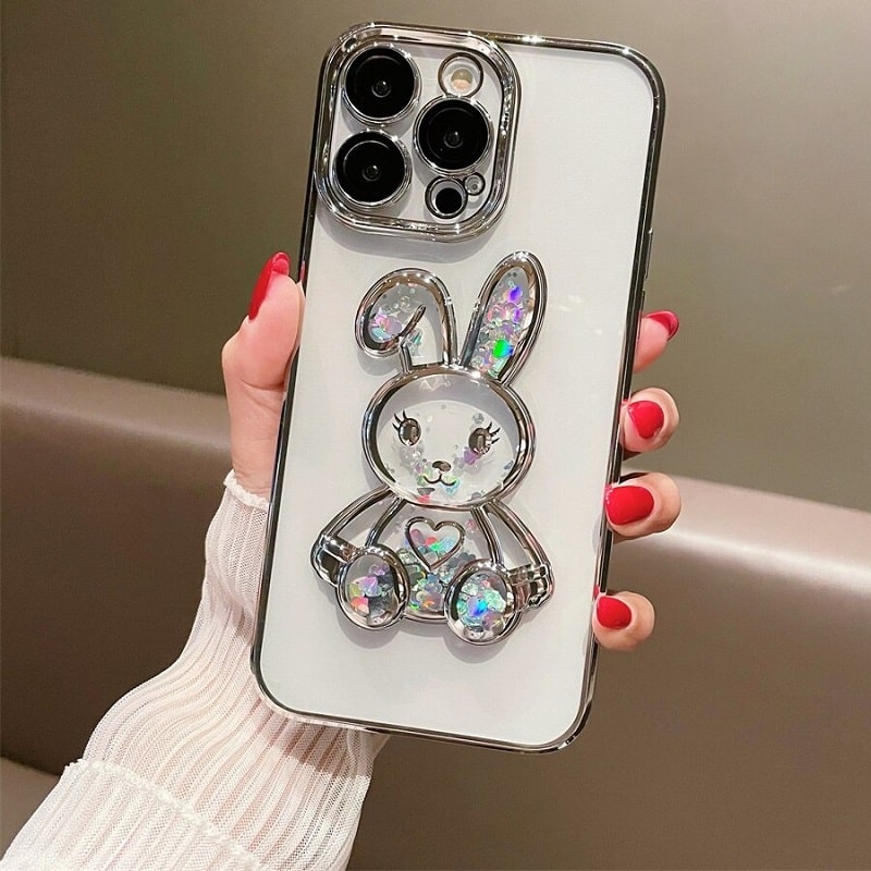 rabbit quicksand iphone case
