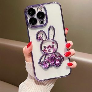 rabbit quicksand phone case
