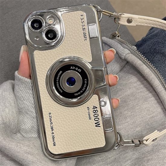 Beige Camera iPhone Case