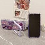 Invisible Kickstand Flower iPhone Case