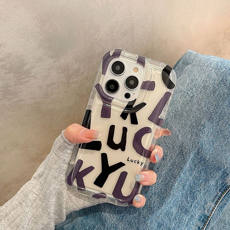 Lucky Letter iPhone Case