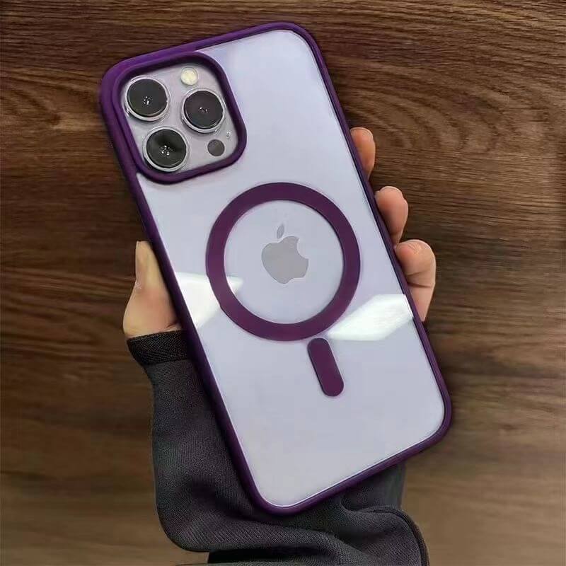 Purple Ultra Protective Magsafe iPhone Case