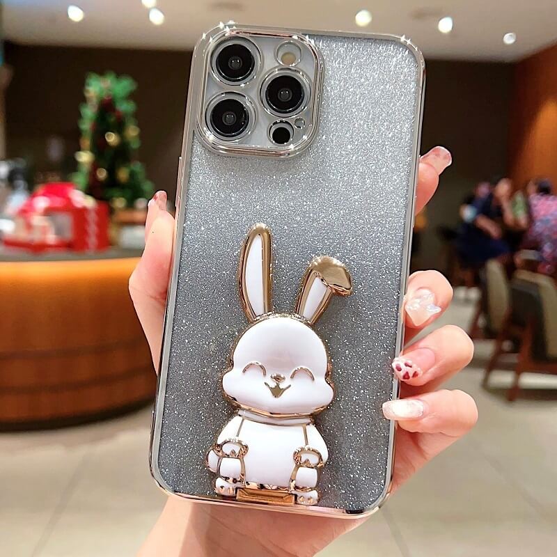 Rabbit IPhone Case Silver Color