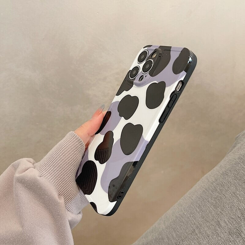 Shockproof Glossy Cow Phone Case