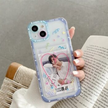 Sweet Heart Photo Card iPhone Case