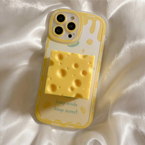 Cheese Soft Shell iPhone Case Cover