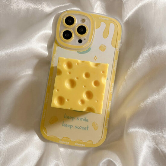 Cheese Soft Shell iPhone Case Cover