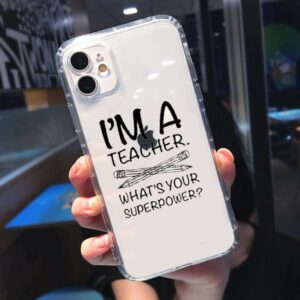 I'm a Teacher iPhone Case