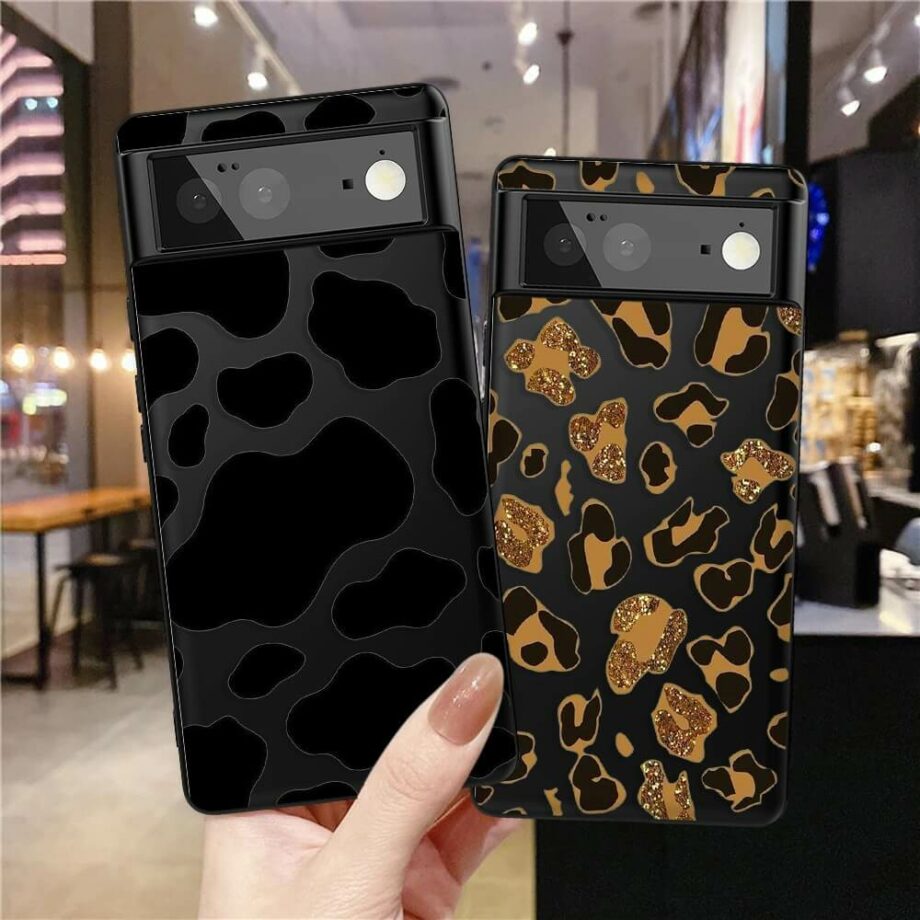 Leopard Print Silicone Google Pixel Case