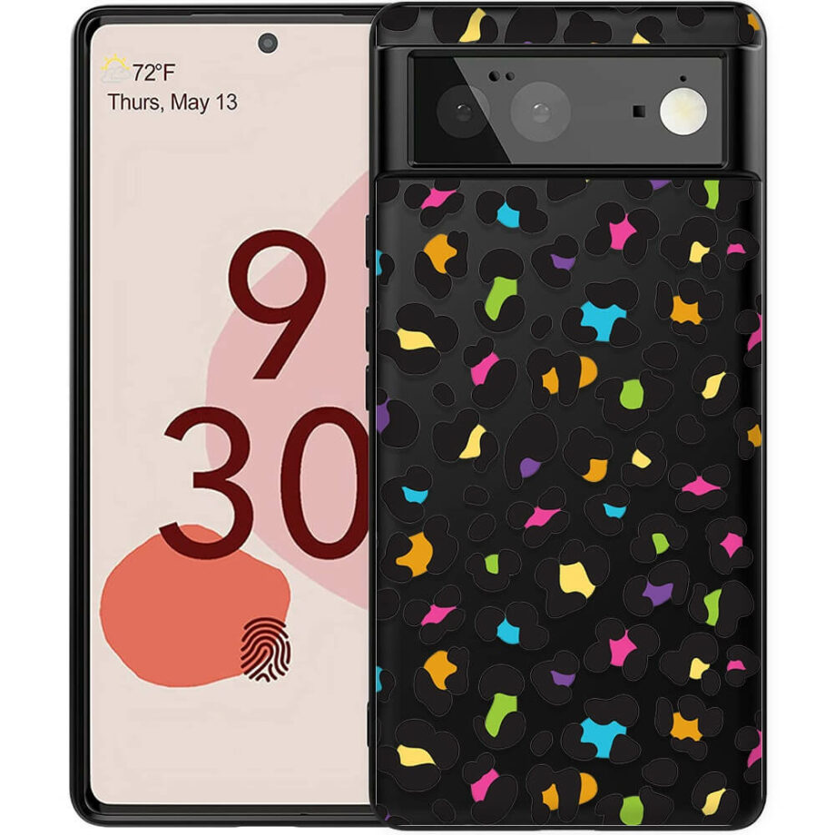 Leopard Print Silicone Google Pixel Case Cover (2)