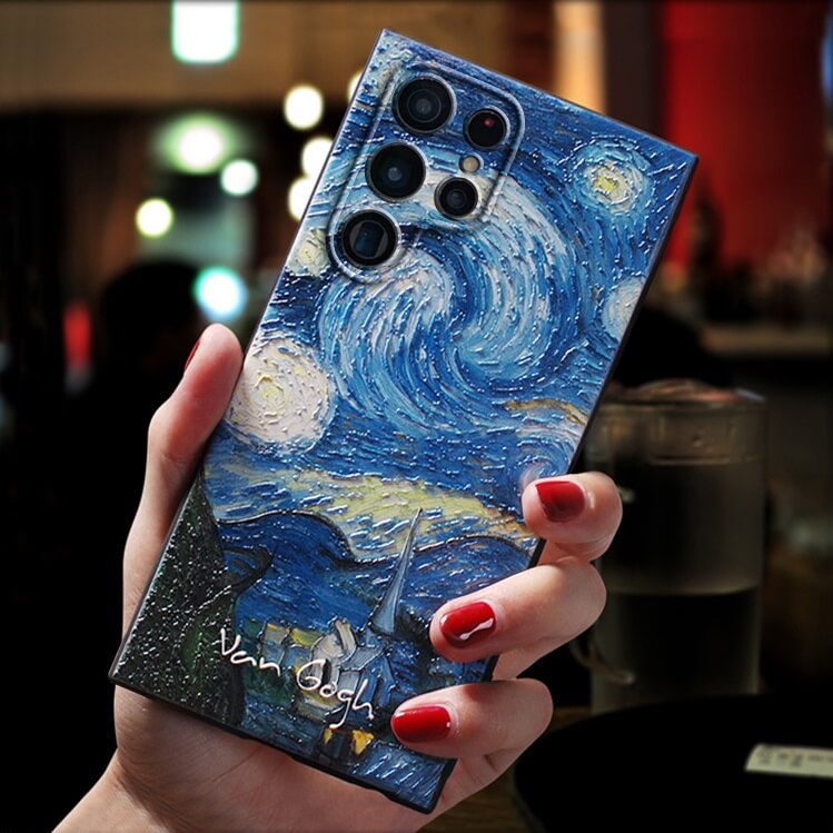 Van Gogh House Painting Samsung Phone Case