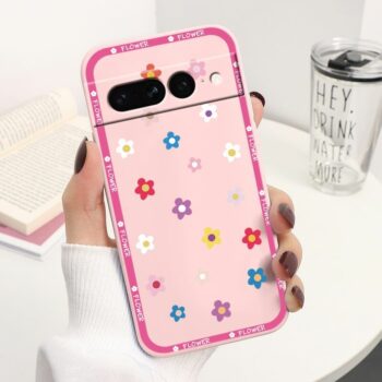 Multicolor flower print Google Pixel 7 Pro Case