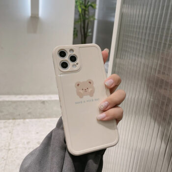 Cream Bear Kawaii IPhone Case