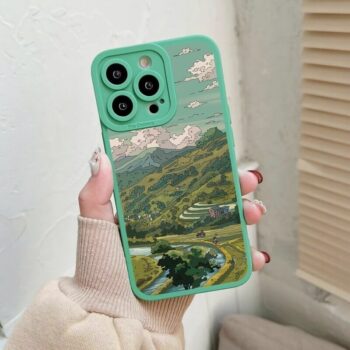 Mountain Landscape Shockproof Phone Case