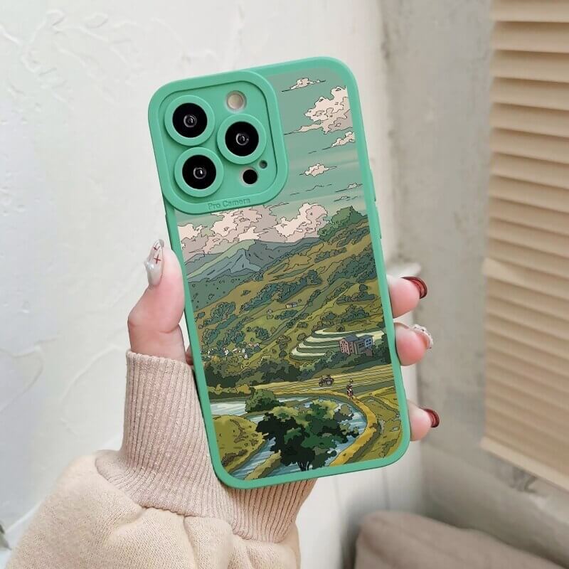 Mountain Landscape Shockproof Phone Case