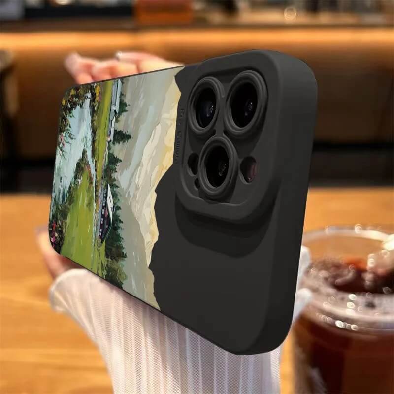 Mountain River Landscape iPhone Case Mountain River Landscape iPhone Case