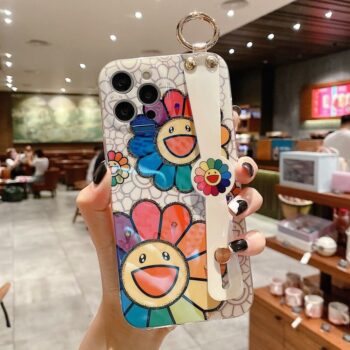 Takashi Murakami IPhone Case with Hand Strap