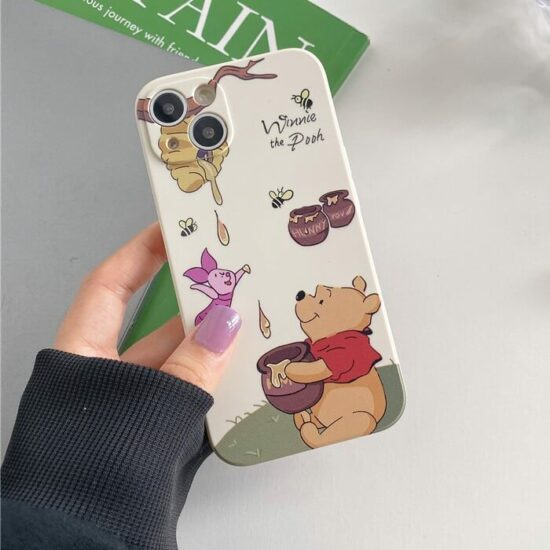 Winnie The Pooh Silicone Phone Case