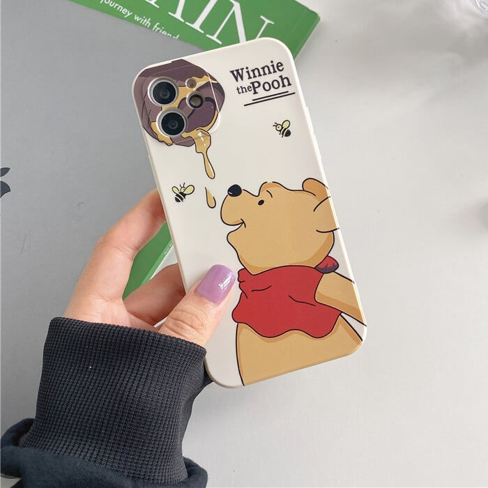 Winnie The Pooh Silicone iPhone Case