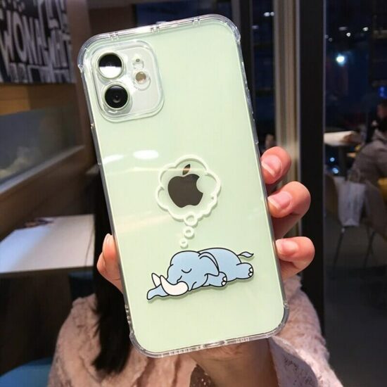 sleeping elephant phone case