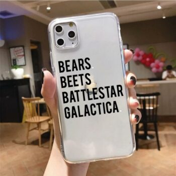 Bears Beets Battlestar Galactica iPhone Case