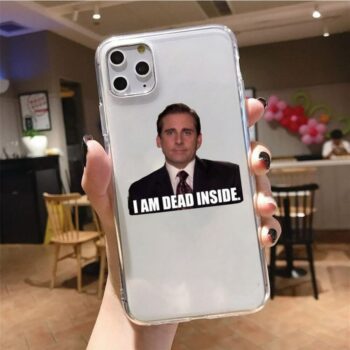 I'm Dead Inside the office iphone case