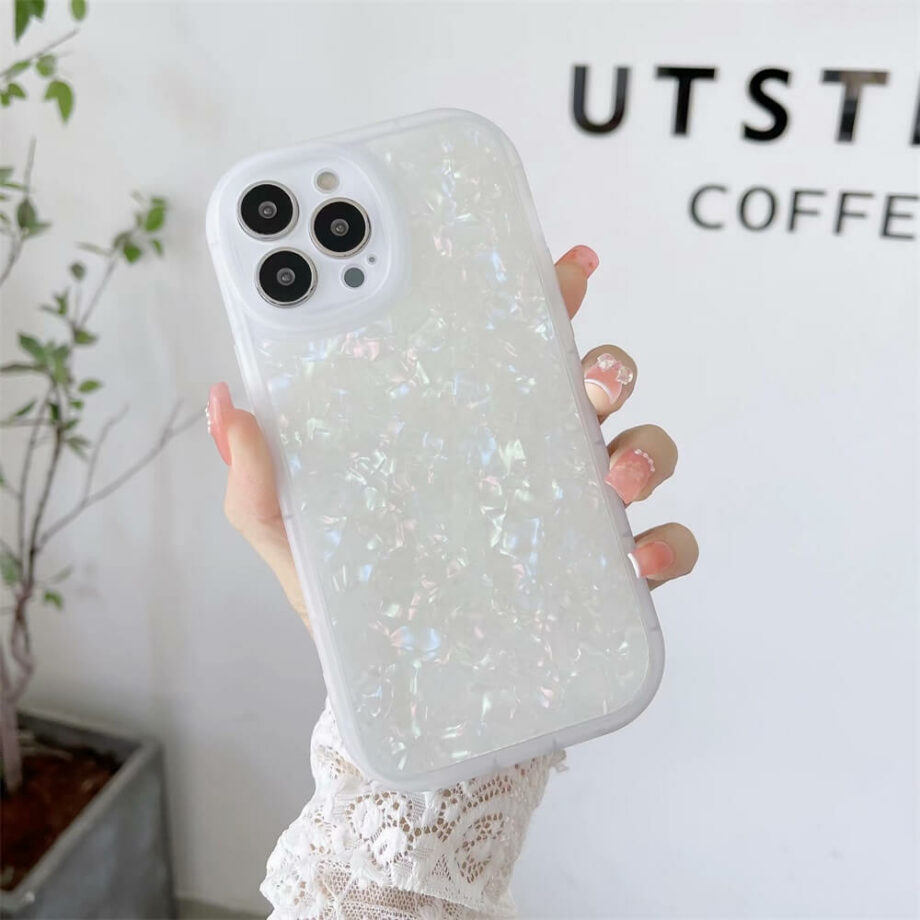 Pearl Tort Silicone iPhone Case