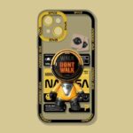 Yellow Astro Bot Space iPhone Case