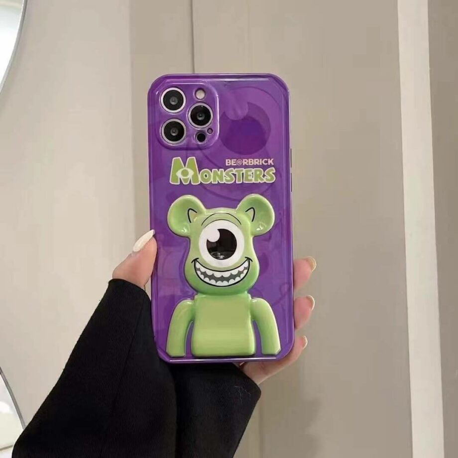 bearbrick monsters Phone case