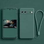 Dark Green silicone Google Pixel Case
