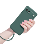 TPU silicone Google Pixel Case With Hand Wrist Strap
