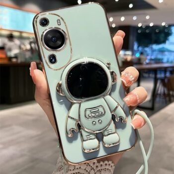 Astronaut Plating Hidden Stand Case for Huawei P60 series