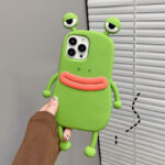 Funny Green Frog Phone Case